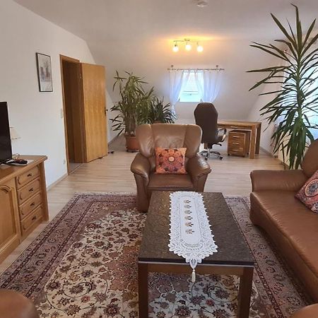 Gemuetliche 120 Qm Ferienwohnung Mit Balkon Adelsdorf Extérieur photo