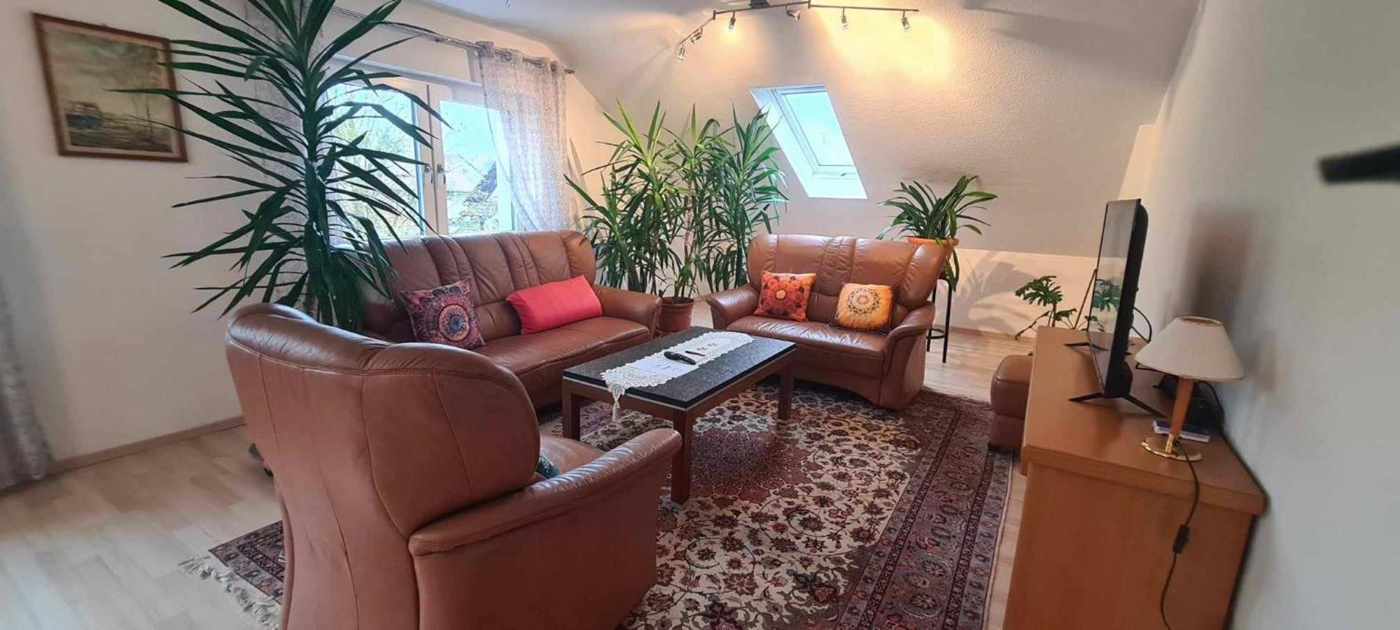 Gemuetliche 120 Qm Ferienwohnung Mit Balkon Adelsdorf Extérieur photo